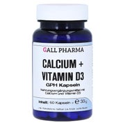 Produktabbildung: Calcium+vitamin D3 GPH Kapseln 60 St