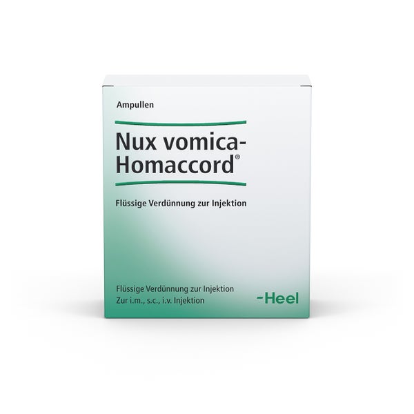 NUX Vomica Homaccord Ampullen 10 St