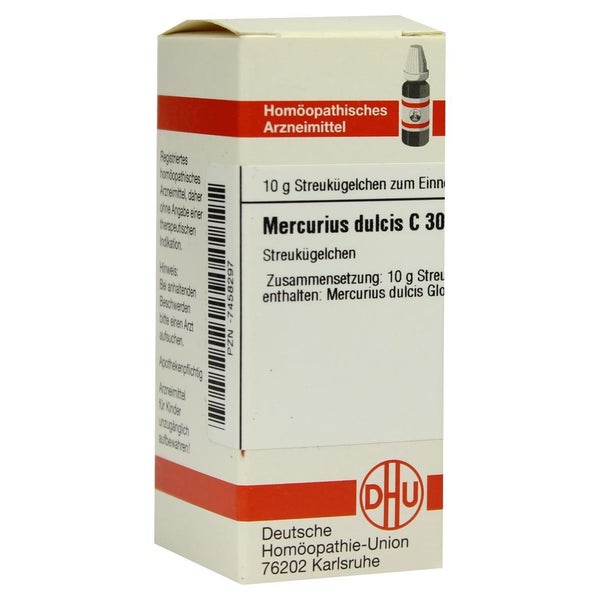 Mercurius Dulcis C 30 Globuli 10 g