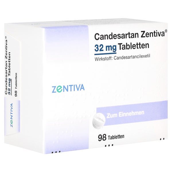 Candesartan Zentiva 32 mg Tabletten 98 St