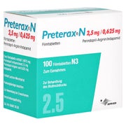 PRETERAX N 2,5 mg/0,625 mg Filmtabletten 100 St