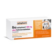 Ibu-ratiopharm® 400 mg akut Schmerztabletten 20 St