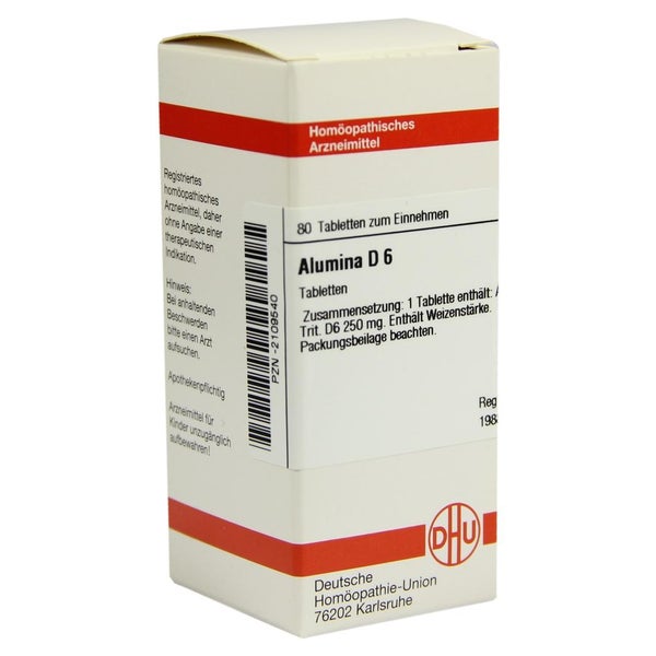Alumina D 6 Tabletten 80 St