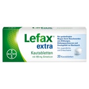 Produktabbildung: Lefax® extra Kautabletten 20 St