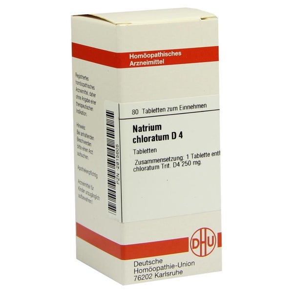 Natrium Chloratum D 4 Tabletten 80 St