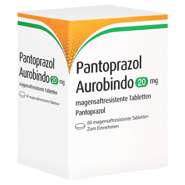 PANTOPRAZOL Aurobindo 20 mg 60 St