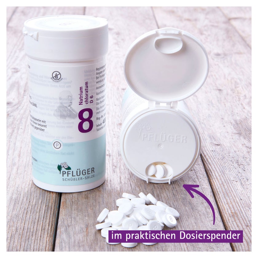 Biochemie Pflüger Schüßler-Salz Nr. 8 Natrium chloratum D6 400 St