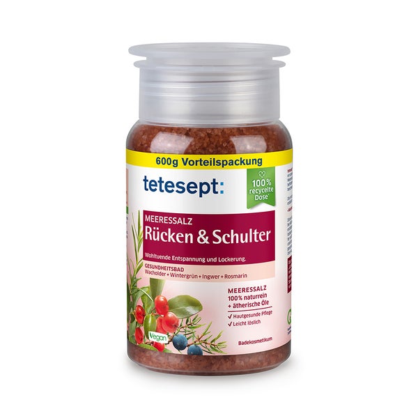 tetesept Meeressalz Rücken & Schulter 600 g