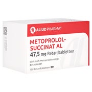METOPROLOLSUCCINAT AL 47,5 mg Retardtabletten 100 St