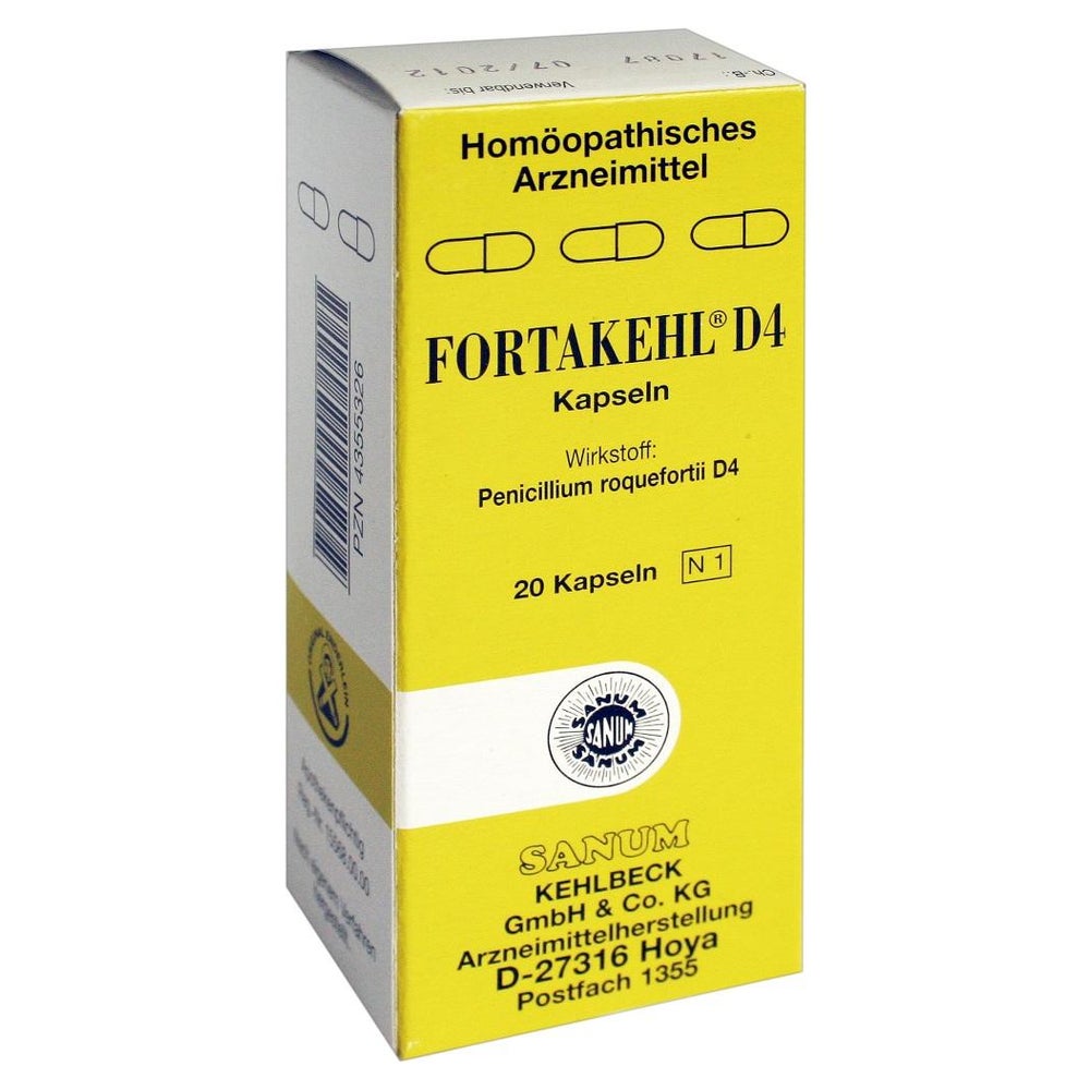 Fortakehl D 4 Kapseln 20 St