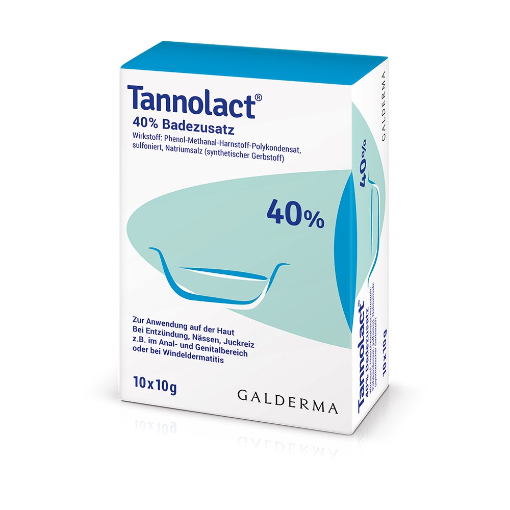 Tannolact Badezusatz 10X10 g