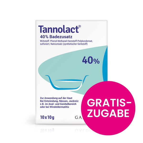 Tannolact Badezusatz 10X10 g