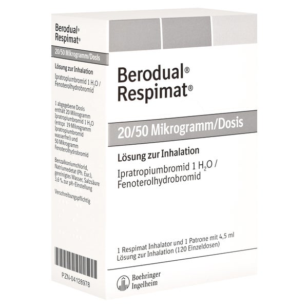 Berodual Respimat Lösung z.Inhalation 4,5 ml