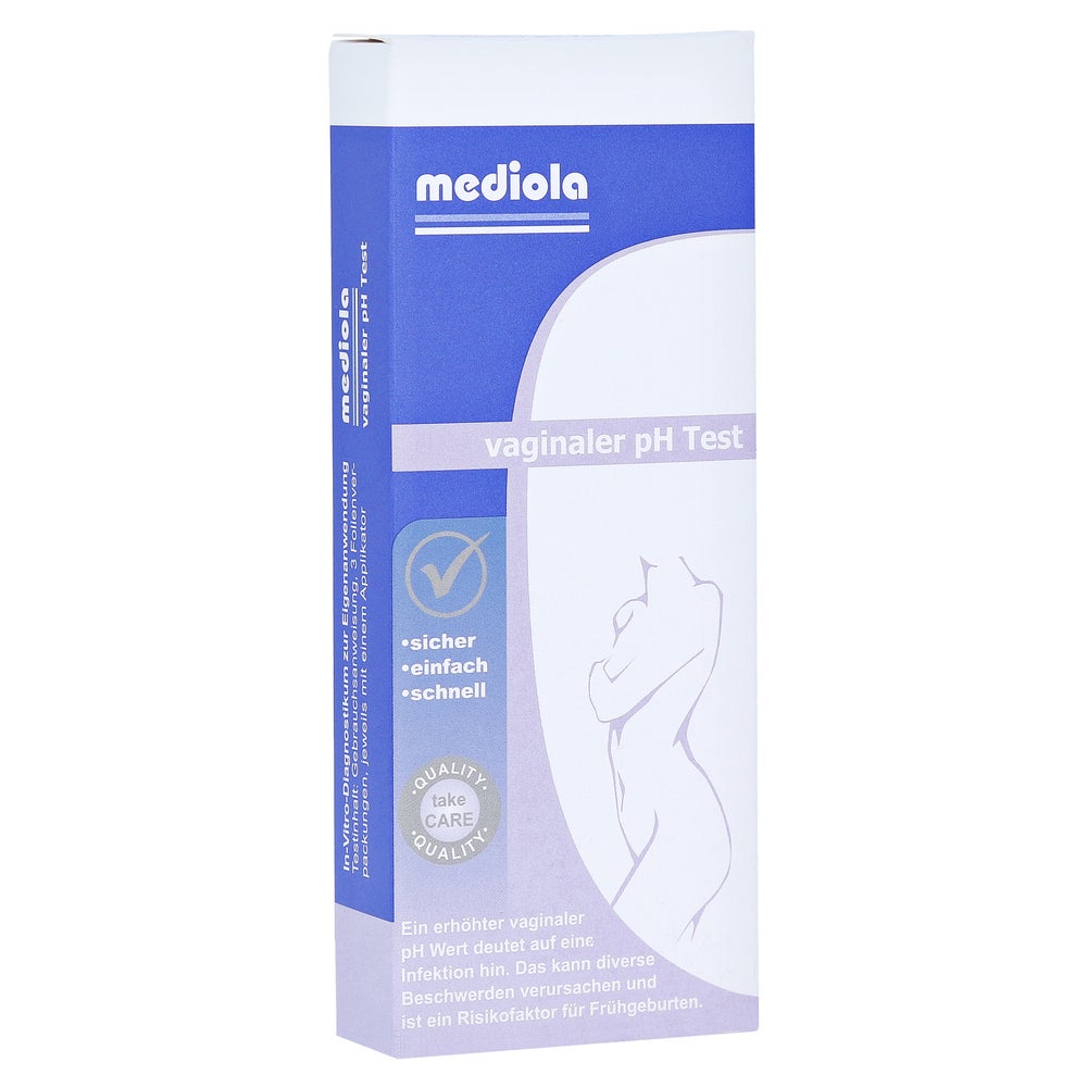Vaginaler Ph-schnelltest 3 St