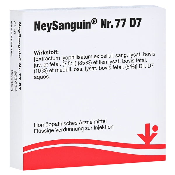 Neysanguin Nr.77 D 7 Ampullen 5X2 ml