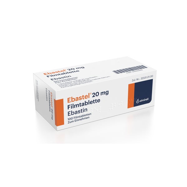 Ebastel 20 mg Filmtabletten 100 St