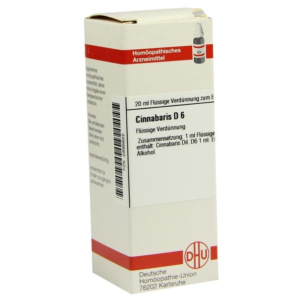 Cinnabaris D 6 Dilution 20 ml