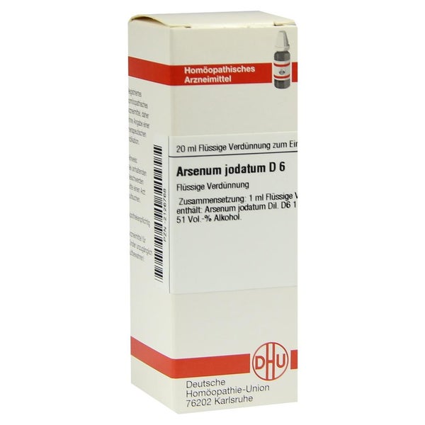 Arsenum Jodatum D 6 Dilution 20 ml