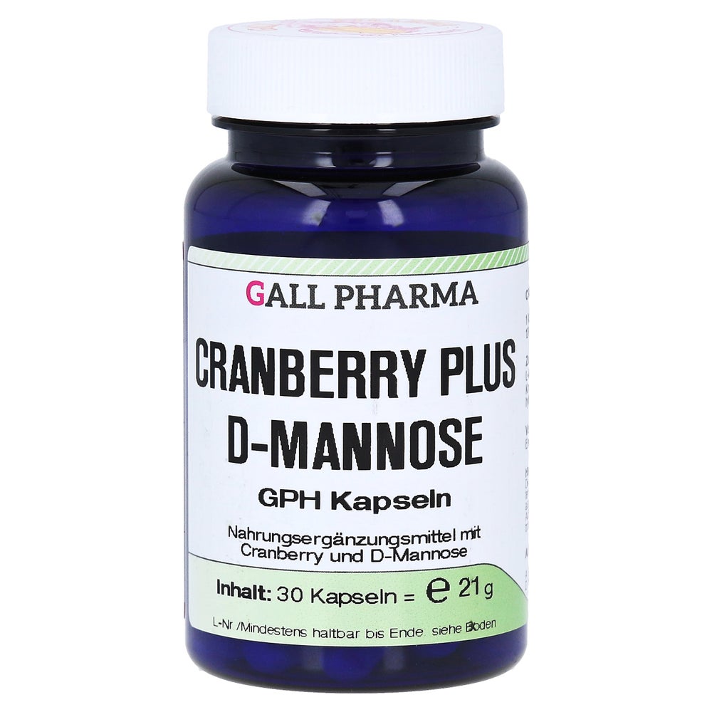 Cranberry PLUS D-mannose GPH Kapseln 30 St