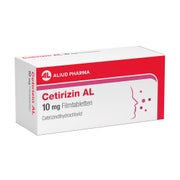 Cetirizin AL 10 mg Allergietabletten 50 St