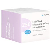 FENOFIBRAT Ethypharm 250 mg Retardkapseln 100 St
