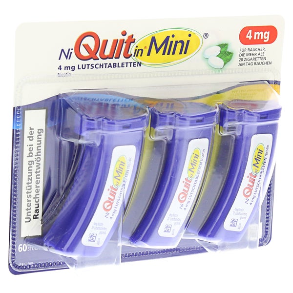 Niquitin Mini 4 mg Lutschtabletten 60 St