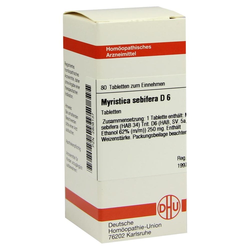 Myristica Sebifera D 6 Tabletten 80 St