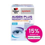 Doppelherz system Augen Plus Sehkraft + Schutz + Tränenfilm-Formel 120 St