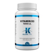 Produktabbildung: Klean Labs Vitamin D 1000 i.E. 100 St
