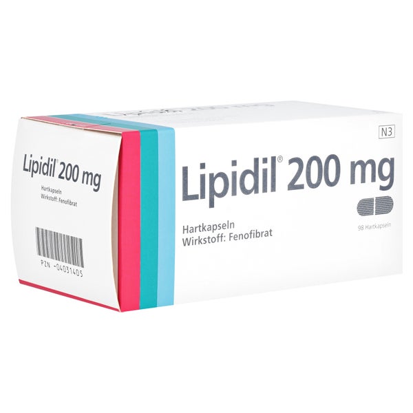 Lipidil Hartkapseln 98 St
