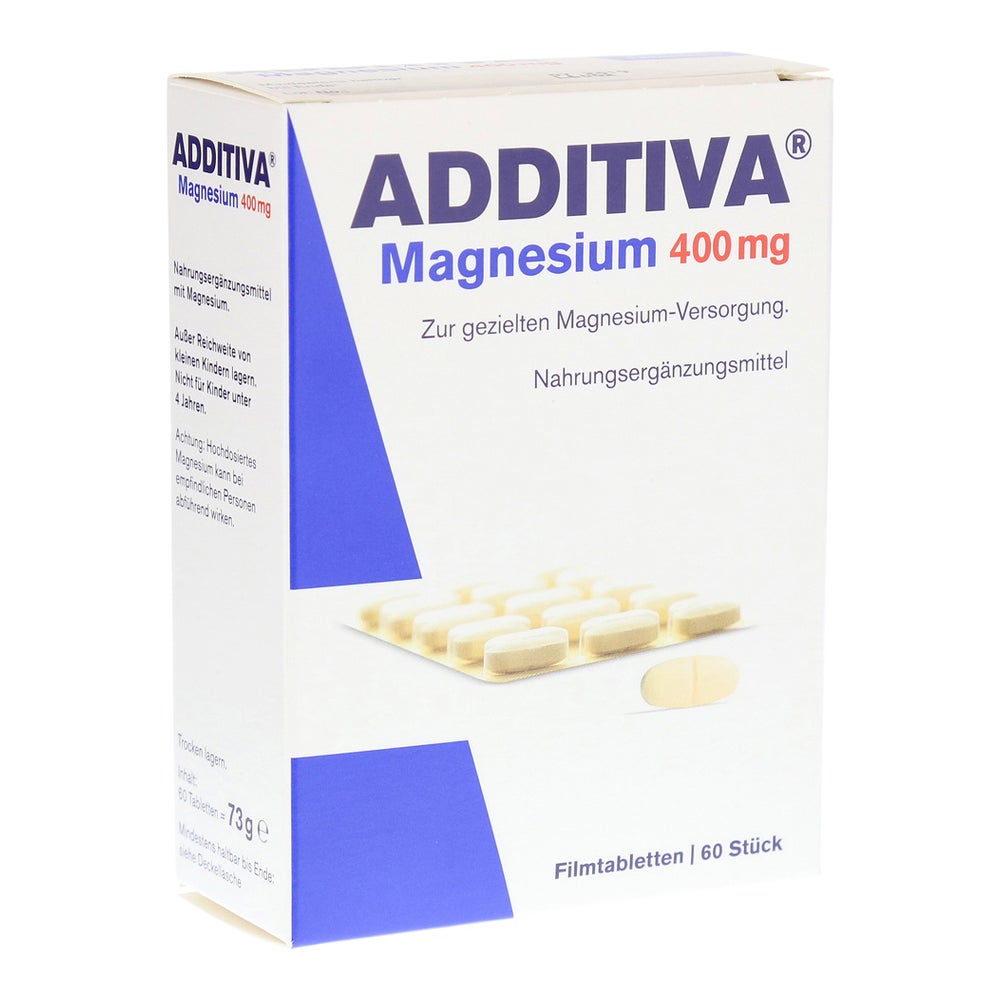 Additiva Magnesium 400 mg Filmtabletten 60 St