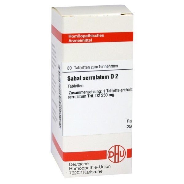 Sabal Serrulatum D 2 Tabletten 80 St