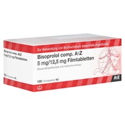 BISOPROLOL comp. AbZ 5/12,5 mg Filmtabletten 100 St