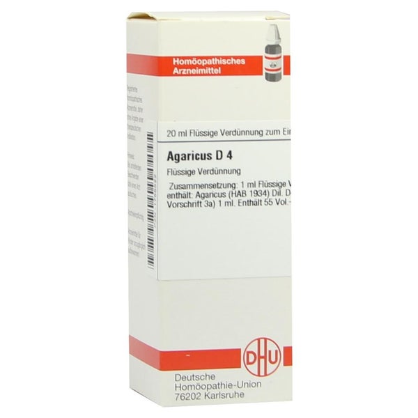Agaricus D 4 Dilution 20 ml