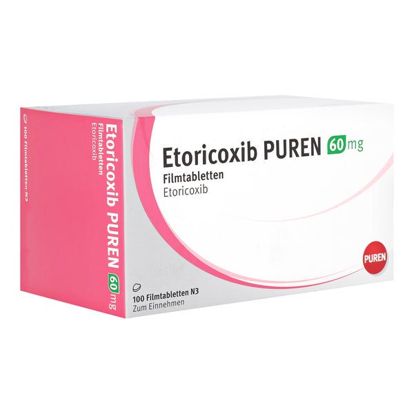 Etoricoxib Puren 60 mg Filmtabletten 100 St