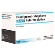 PRAMIPEXOL-ratiopharm 1,57 mg Retardtabletten 100 St