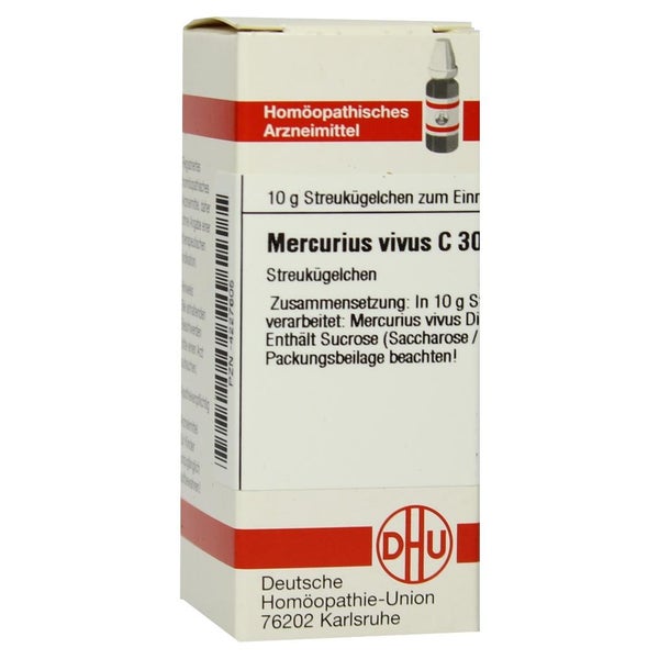 Mercurius Vivus C 30 Globuli 10 g