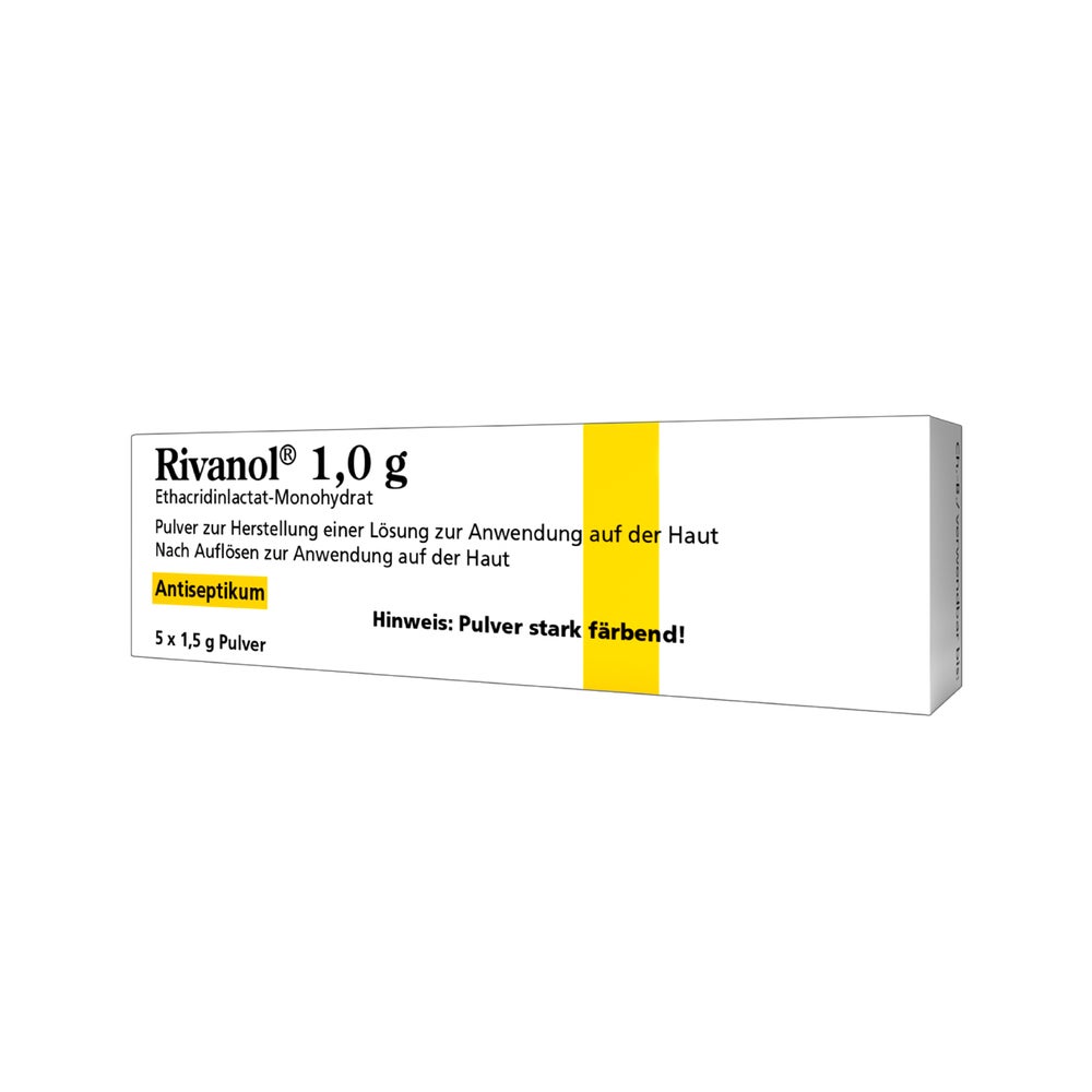 Rivanol 1,0 g Pulver 5 St