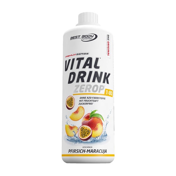Best Body Vital Drink  Pfirsich Maracuja 1000 ml