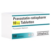 Pravastatin-ratiopharm 10 mg Tabletten 100 St