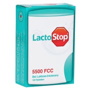 Produktabbildung: Lactostop 5.500 FCC Tabletten Klickspend 120 St