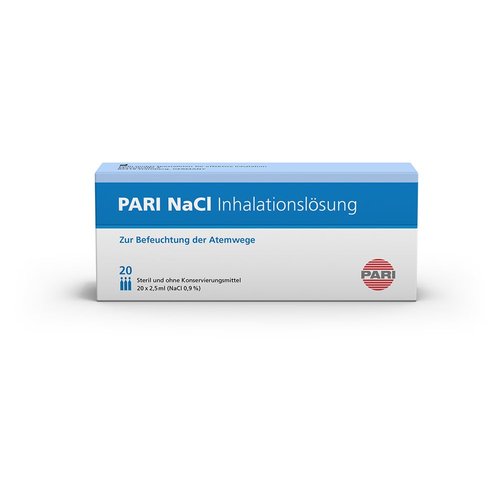PARI NaCl Inhalationslösung 20X2,5 ml