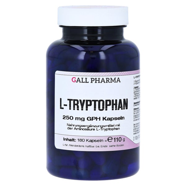 L-tryptophan 250 mg GPH Kapseln 180 St