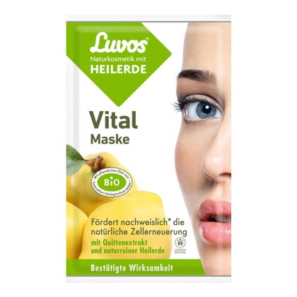 Luvos Feuchtigkeits-Maske Mit Mandelöl – 4er Pack Für Intensive Hautpflege (8x7,5 Ml)