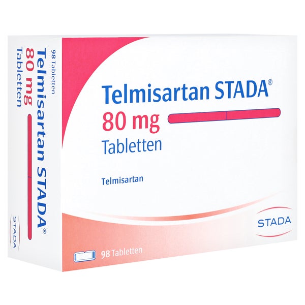 Telmisartan Stada 80 mg Tabletten 98 St