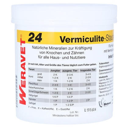 Vermiculite Staufen Pulver vet. 1000 g online kaufen | DocMorris