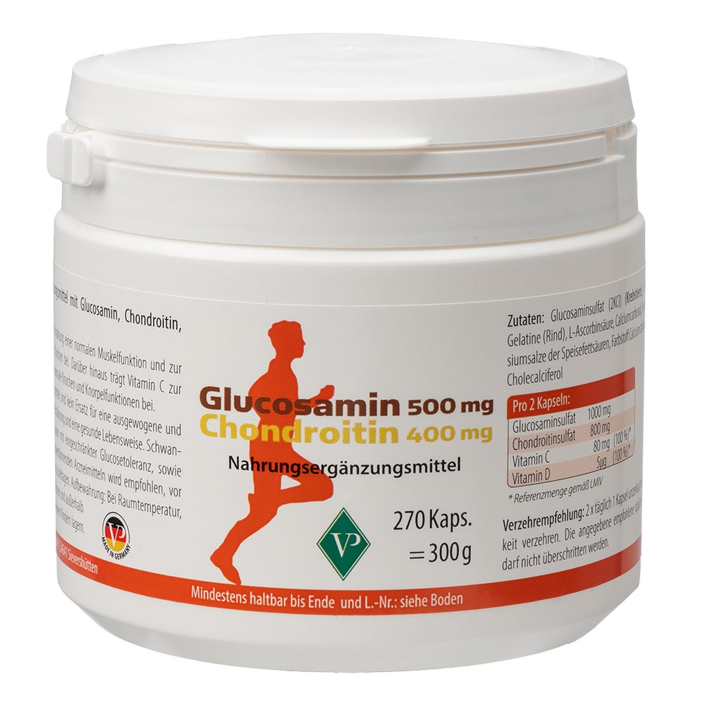 Glucosamin 500 mg + Chondroitin 400 mg Kapseln