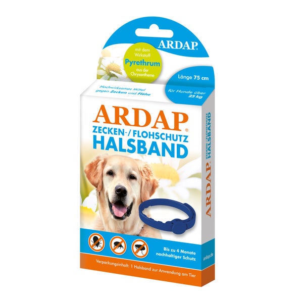 Ardap Zecken- u. Flohhalsband große Hunde über 2,5kg 1 St