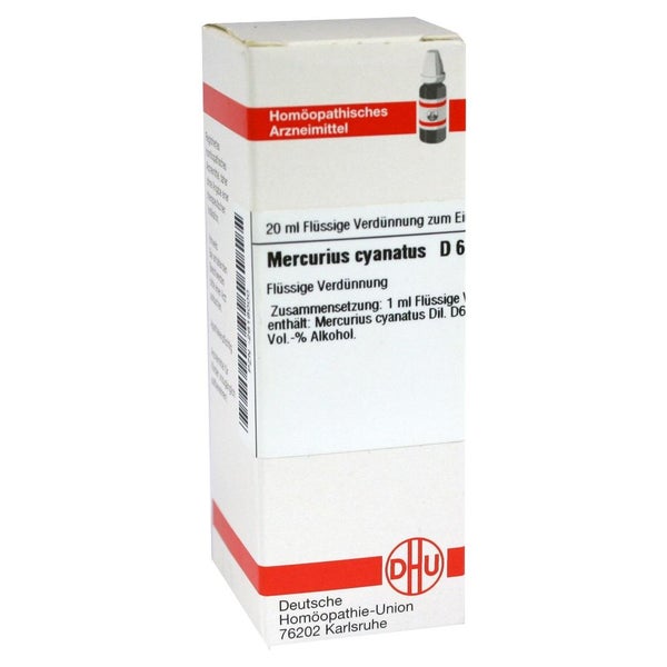 Mercurius Cyanatus D 6 Dilution 20 ml