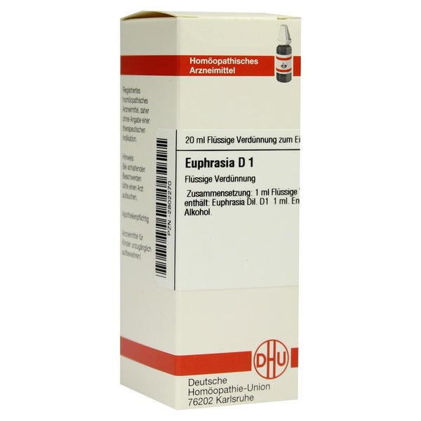 Euphrasia D 1 Dilution 20 ml